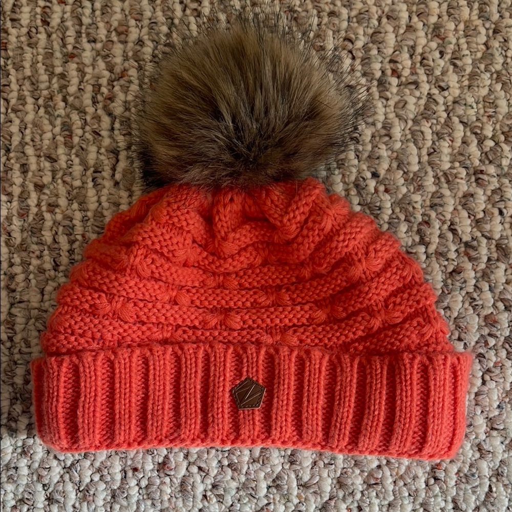 Zaktia Active Winter Hat Knit Beanie Fleece Lined